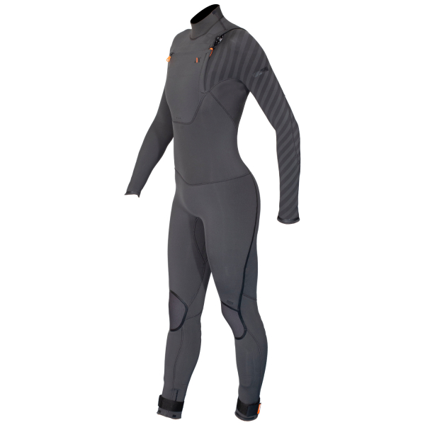 RRD Amazone Wetsuit 5/3 Chestzip Mujer Gris