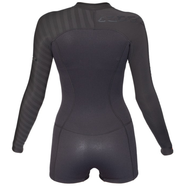 RRD Seventysix Muta a gamba corta 2/2 Frontzip Donna Nero