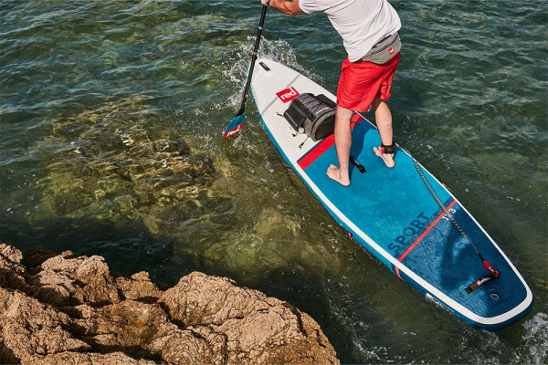 Red Paddle Co SPORT MSL Board Set 11'3" x 32" x 4,7" avec Hybrid Tough pagaie 3 pièces
