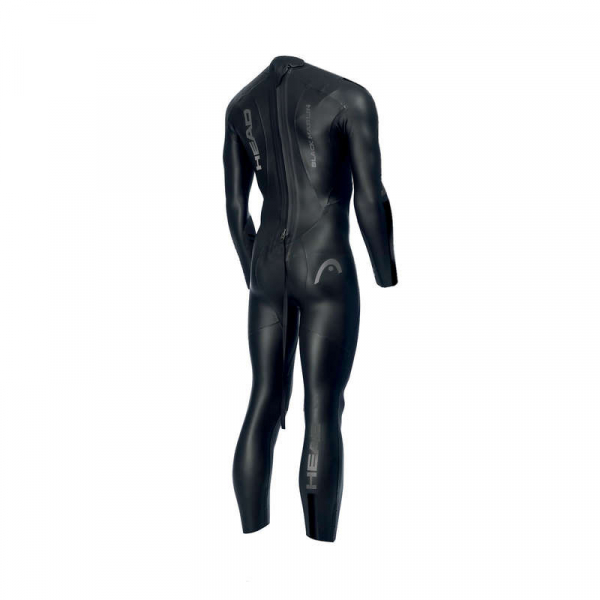 Head Nero Marlin Triathlon Triathlon Uomo Muta nera nera / argento