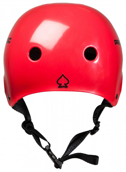 Pro-Tec Old School Wake Watersports Helmet Unisex Red Shiny