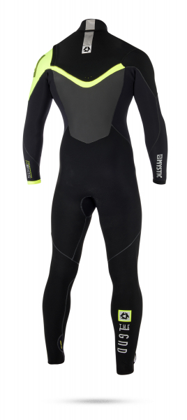 Mystic Legend 5/3 Wetsuit Frontzip Men Black/Lime
