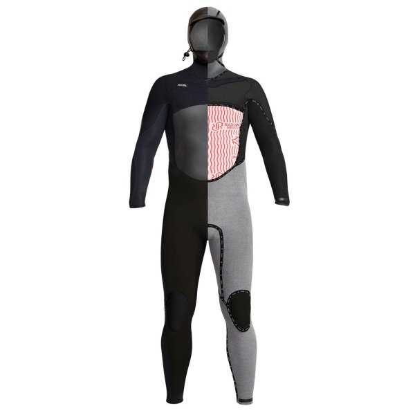 Xcel Infiniti Hooded Neoprenanzug 6/5mm Frauen Schwarz