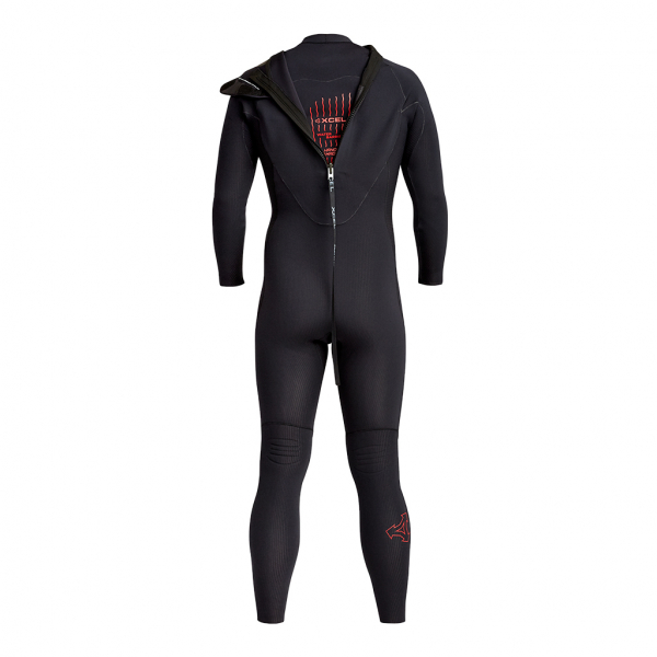 Xcel Infiniti LTD OS Neoprenanzug 5/4mm Back-Zip Männer Schwarz