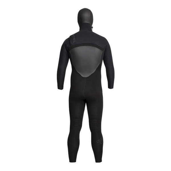 Xcel Drylock Hooded X2 Combinaison 5/4mm Front-Zip Hommes Noir
