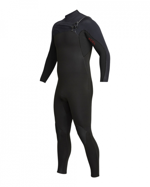 Xcel Phoenix X2 Wetsuit 5/4mm Hommes Noirs