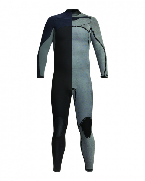 Xcel Phoenix X2 Wetsuit 5/4mm Hommes Noirs