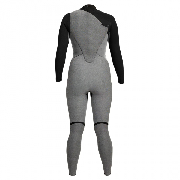 Traje de buceo Xcel Axis X OS 4/3mm Cremallera dorsal Mujer Grafito / Flor de Mora