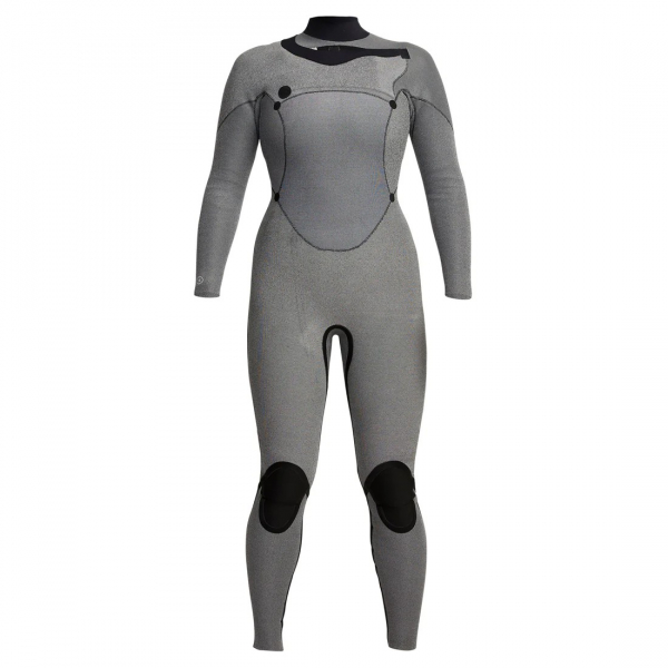 Xcel Axis X X2 Neoprenanzug 4/3mm Front-Zip Frauen Graphite / Tinfoil