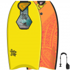 FLOOD Bodyboard Streak 42 Amarillo Naranja Maorí