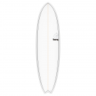 Surfboard TORQ Epoxy TET 7.2 Fish Pinlines