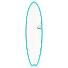 Surfboard TORQ Epoxy TET 7.2 Fish Blue Pinline