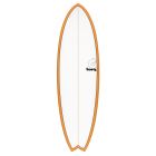 Surfboard TORQ Epoxy TET 5.11 Fish OrangeRail