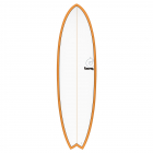 Surfboard TORQ Epoxy TET 6.3 Fish OrangeRail