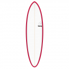 Surfboard TORQ Epoxy TET 6.8 Funboard RedRail