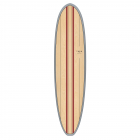 Surfboard TORQ Epoxy TET 7.8 V+ Funboard Wood