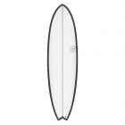 Surfboard TORQ Epoxy TET CS 7.2 Fish Carbon Gray