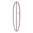 Surfboard TORQ Epoxy TET 7.8 VP Fun Carbon Red