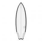 Surfboard TORQ TEC Go-Kart 6.6 Rail Black