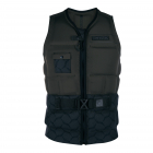 Mystic Supreme Wake Prallschutzweste Frontzip Männer Dark Olive