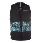 Mystic Shred Wake Prallschutzweste Frontzip Männer Schwarz