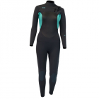 Xcel Axis X X2 Wetsuit 5/4mm Frontzip Women Graphite Pistachio Front
