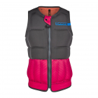 Mystic Diva Prallschutzweste Frontzip Wake  CE Winboss Frauen Phantom Grey