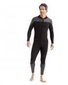 Jobe Toronto Jacke 2mm Front-Zip Männer Schwarz