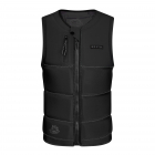 Mystic The Dom Prallschutzweste Wake Front-Zip Männer Schwarz
