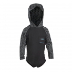 ION Toddler Capucha Rashguard Manga Larga Hombre negro melange