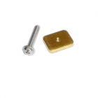 Vis M4 x 25mm + plaquette pour aileron US Box