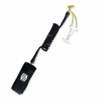 SNIPER Bodyboard Spiral Bizeps Leash S-M Schwarz