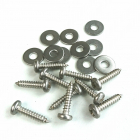10x vis pour boucle de pied 5,5 x 25 mm V2A
