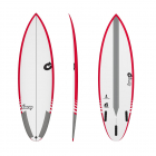 Surfboard TORQ Epoxy TEC Thruster 6.0 Rail Red