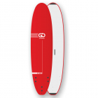Tabla de surf GO Softboard School 8.6 cuerpo ancho Rojo