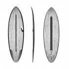 Surfboard TORQ ACT Prepreg Multiplier 5.8 BlkRail