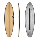 Surfboard TORQ ACT Prepreg BigBoy23 7.2 bamboo