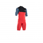 ION Seek Core Shorty 2/2mm Back-Zip Männer red/steel blue/black
