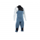 ION Seek Core Overknee Neoprenanzug Langarm 4/3mm Front-Zip Männer steel blue/white/black