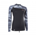 ION Neo Top Manga Larga 2/2mm Mujer láser negro