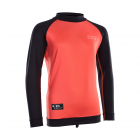 ION Capture Rashguard Langarm Jungs red/black