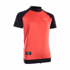 ION Capture Rashguard Kurzarm Jungs red/black