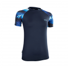 ION Lizz Rashguard Manga Corta Mujer Azul Capsule