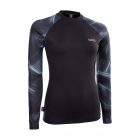ION Rashguard manga larga mujer láser negro
