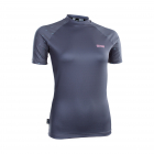 ION Rashguard manga corta mujer azul acero