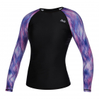 Mystic Diva Langarm Rashvest Crop Tee Frauen Hollywood Pink