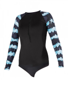 Mystic Dazzled Langarm Shorty Lycra Frauen Mint