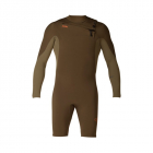 Xcel Comp X X2 Combinaison courte manches longues 2 mm avec fermeture éclair frontale pour hommes
