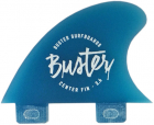Buster Surfboard Finnen Center Finne Schwarz 2.6''