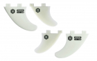 Buster Surfboard Quad Finnen Set - Front & Rear Finnen